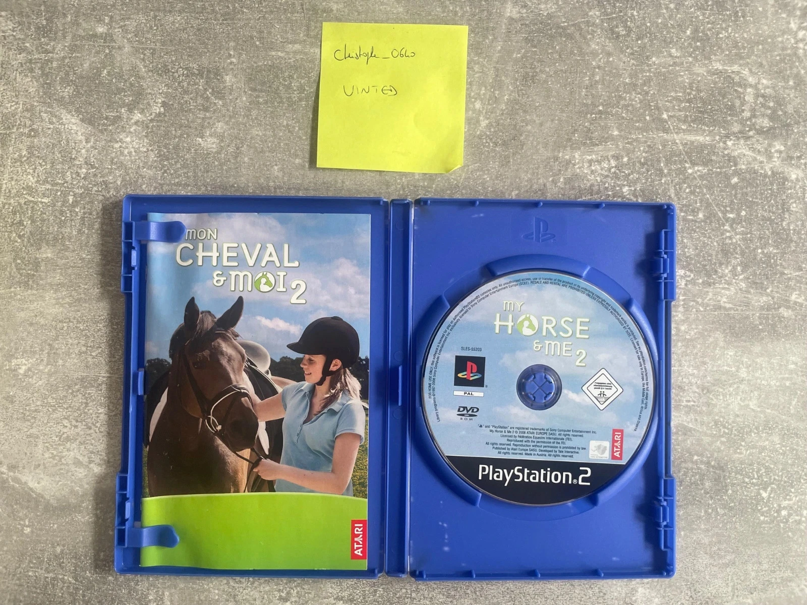 Jogo Meu cavalo e eu 2 para Sony PS2 / playstation 2 em francês. – photo 2